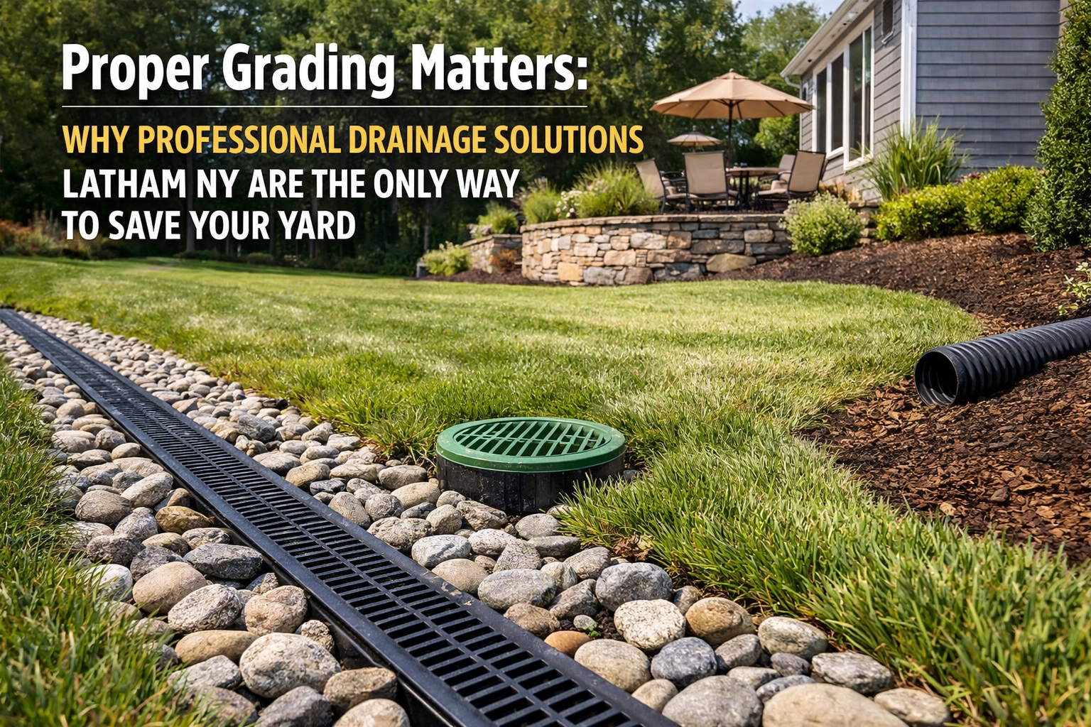 Proper Grading Matters: Why Professional Drainage Solutions Latham NY ...